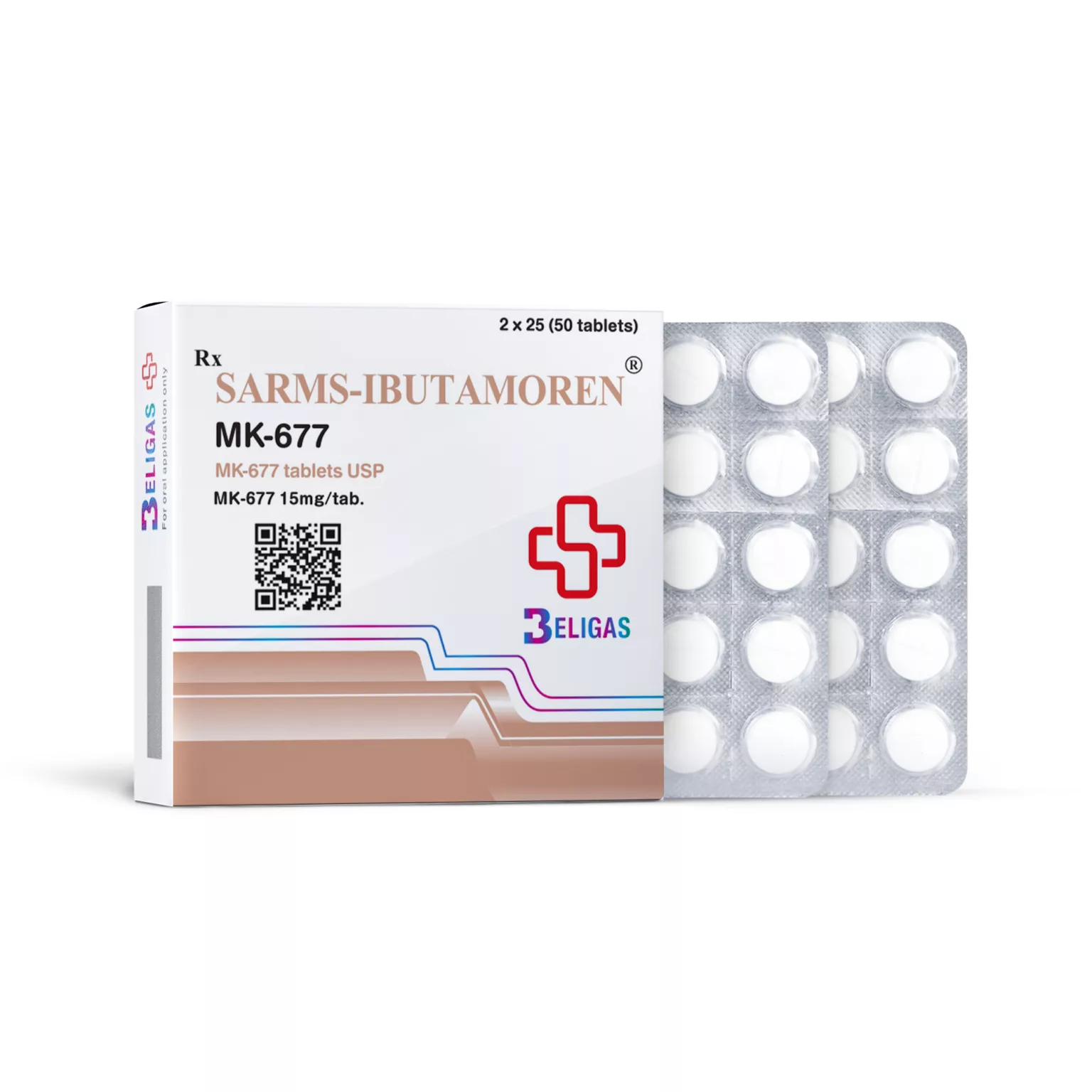 IBUTAMOREN (MK-677) 15mg